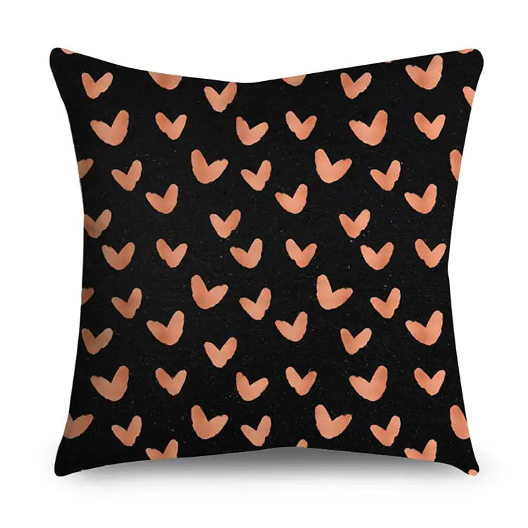 Sierkussen Rose Gold Polyester