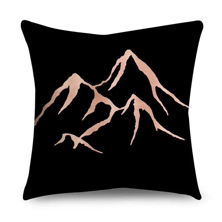 Sierkussen Rose Gold Polyester