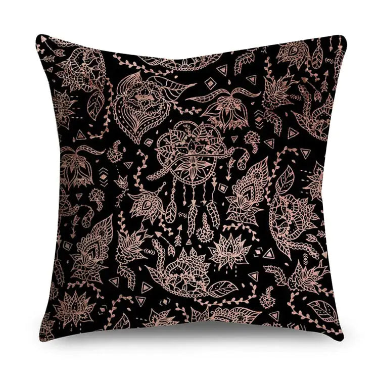 Sierkussen Rose Gold Polyester