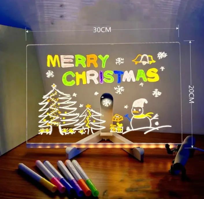 LED Beschrijfbaar Acrylbord