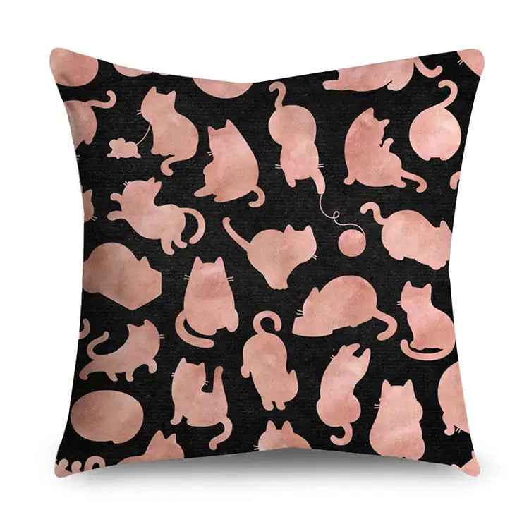 Sierkussen Rose Gold Polyester