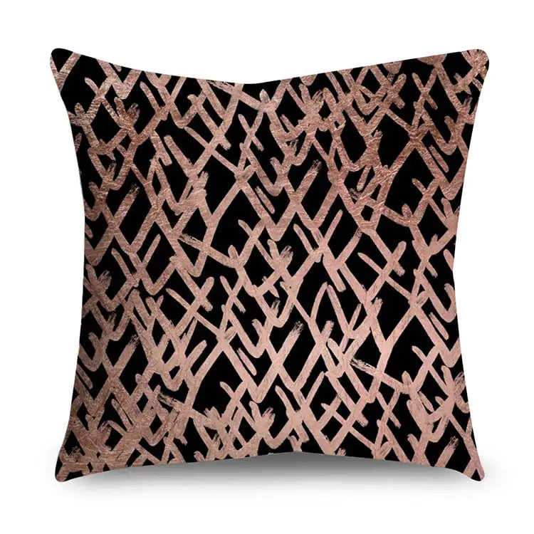 Sierkussen Rose Gold Polyester