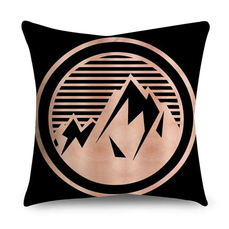 Sierkussen Rose Gold Polyester