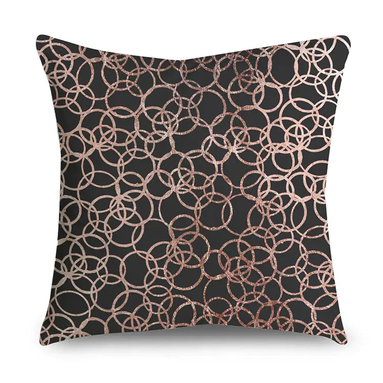 Sierkussen Rose Gold Polyester