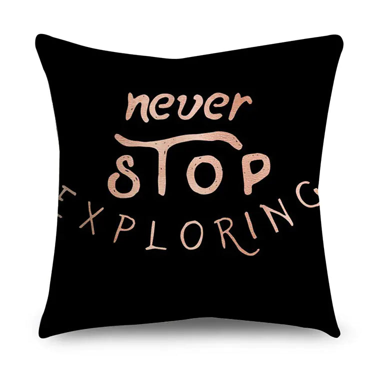 Sierkussen Rose Gold Polyester