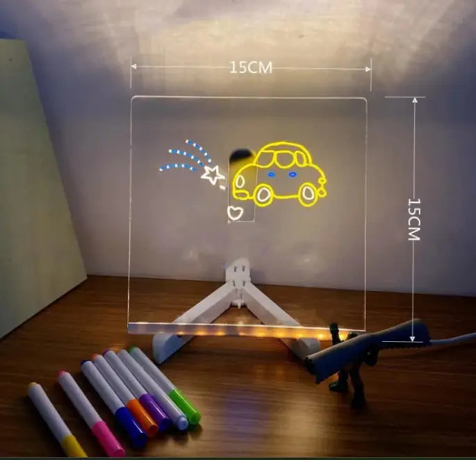 LED Beschrijfbaar Acrylbord