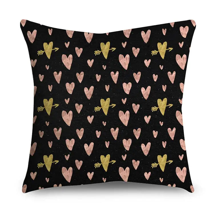 Sierkussen Rose Gold Polyester