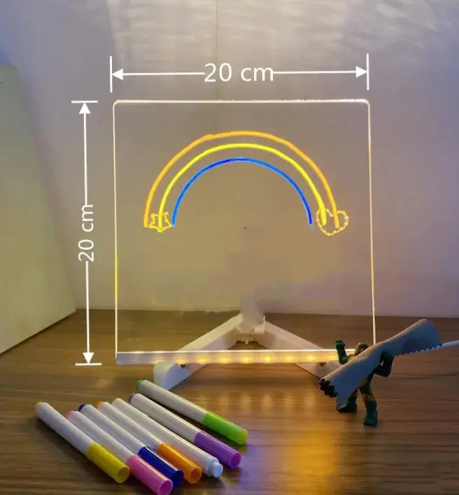 LED Beschrijfbaar Acrylbord